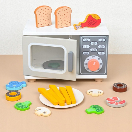 kuchenka mikrofalowa Drewniana kuchenka mikrofalowa KUCHNIA