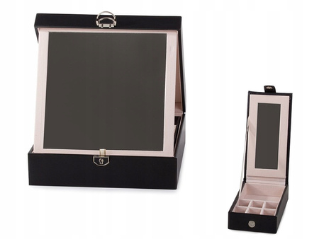 Szkatułka na Biżuterię Elegancki Organizer Zegarki