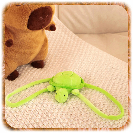 Maskotka Pluszowa Kapibara z Żółwikiem 31cm Capybara z Plecakiem