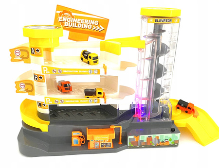 Parking garaż 3 pietra elektryczna winda + 4 autab