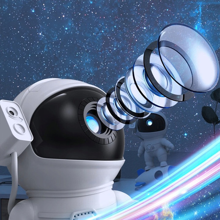 Projektor Gwiazd Led Usb Planetarium 8 Kolorów Lampka Nocna