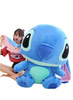 MASKOTKA DUŻY PLUSZAK STITCH STICZ 80CM XXL LILO I STICH NIEBIESKI