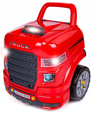 Zestaw Mechanika TIR dl Dzieci Silnik Samochód Do Rozkręcania Auto Warsztat