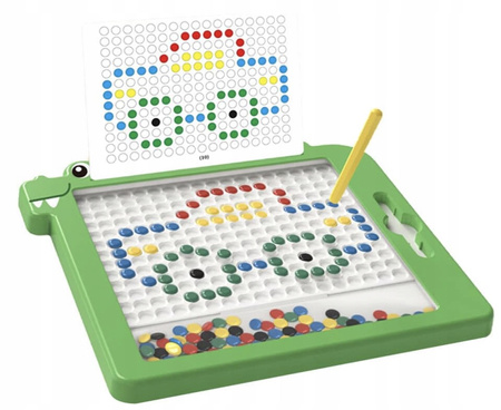 TABLICA MAGNETYCZNA DINOZAUR INTERAKTYWNA DO RYSOWANIA DLA 3 4 5 6 LATKA