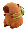 PLUSZAK KAPIBARA Z PLECAKIEM ŻÓLWIKIEMMASKOTKA 25 CM