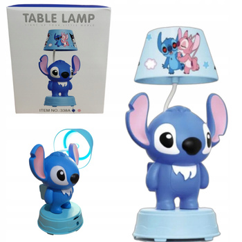 Lampka Nocna Lilo & Stich DEKORACJA STITCH NOCNE ŚWIATŁO LED niebieska