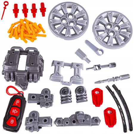 Zestaw Mechanika TIR dl Dzieci Silnik Samochód Do Rozkręcania Auto Warsztat