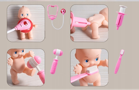 Duży Zestaw Lekarski Mały Lekarz Doktor W Walizce 73 Szt