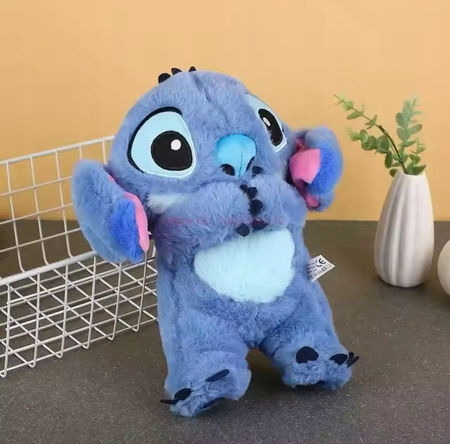 Maskotka Lilo i Stich ODDYCHAJĄCY ŚWIECĄCY SZUMI MUZYKA USPAKAJACZ SZUMŚ