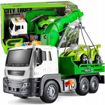 DLA DZIECI CIĘŻARÓWKA POMOC DROGOWA DZWIEKI