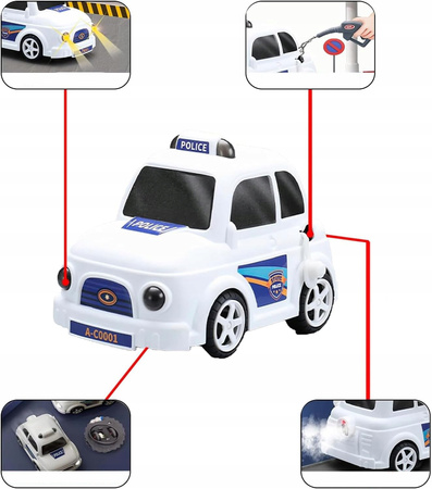 POLICJA RADIOWÓZ AUTO SAMOCHÓD POLICYJNY STACJA