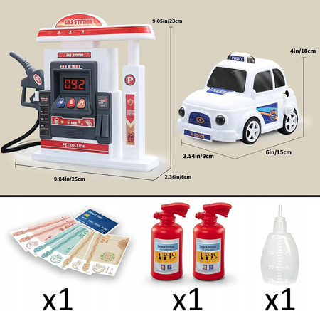 POLICJA RADIOWÓZ AUTO SAMOCHÓD POLICYJNY STACJA