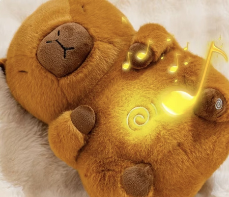 MIŚ SZUMIŚ KAPIBARA MASKOTKA ODDYCHAJĄCA PRZYTULANKA USPOKAJACZ