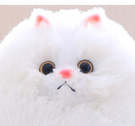 Pluszak Biały Kot 30 cm