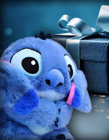 MIŚ SZUMIŚ ODDYCHAJĄCY MASKOTKA LILO STITCH PLUSZAK USPOKAJAJĄCY