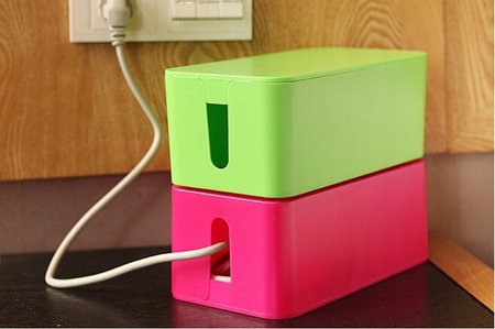 POJEMNIK NA KABLE PRZEWODY ORGANIZER PUDEŁKO DUŻY