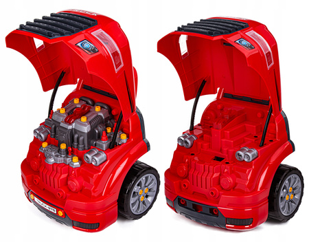 Zestaw Mechanika TIR dl Dzieci Silnik Samochód Do Rozkręcania Auto Warsztat