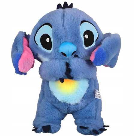 MASKOTKA STITCH MIŚ SZUMIŚ PRZYTULANKA ODDYCHAJĄCA USPOKAJACZ PLUSZAK STICH