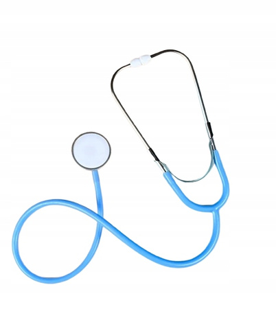 DOKTOR ZESTAW lekarza z białym ambulansem drewniany i akcesoriami STETOSKOP