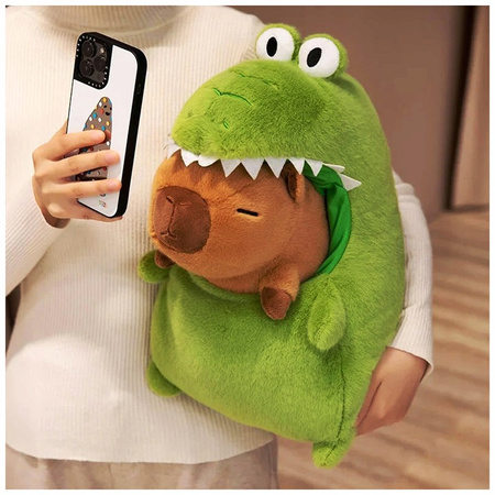 KAPIBARA pluszowa maskotka DINOZAUR 40 CM KROKODYL