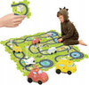 ZESTAW DO MONTAŻU TORY SAMOCHODOWE DLA DZIECI PUZZLI 25el Montessori GRA