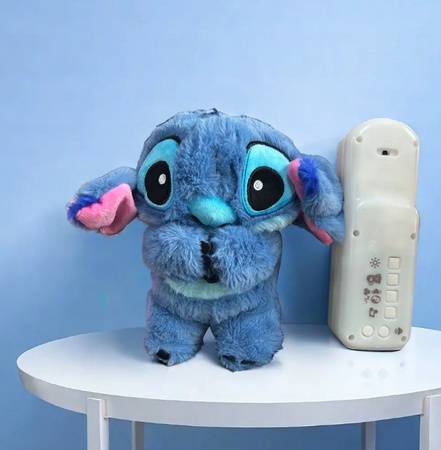 MASKOTKA STITCH MIŚ SZUMIŚ PRZYTULANKA ODDYCHAJĄCA USPOKAJACZ PLUSZAK STICH