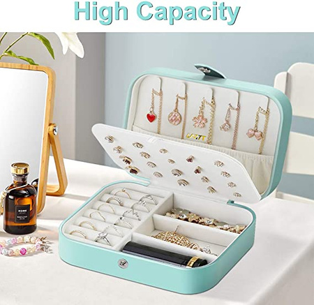 Pudełko Organizer Szkatułka Na Biżuterię kuferek