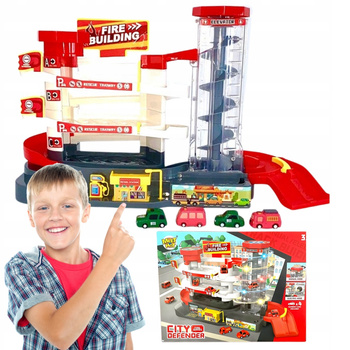 Parking garaż 3 pietra elektryczna winda + 4 auta