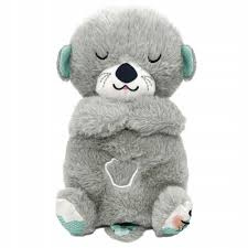 Wydra szumiąca miś chrapiąca z dźwiękiem świecąca do zasypiania dla dziecka