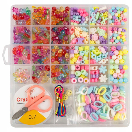 Koraliki Do Robienia Biżuterii Bransoletek Zestaw