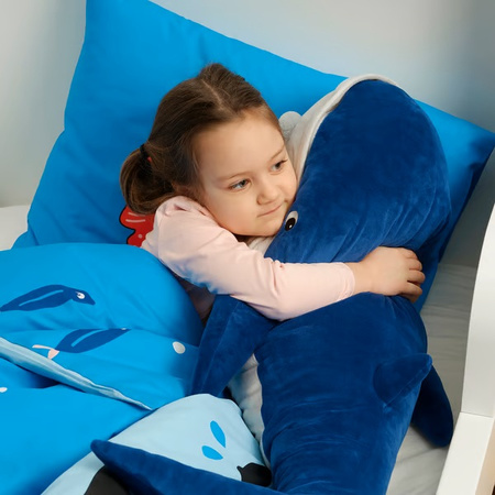BLAVINGAD Pluszak Płetwal błękitny schowek 80cm