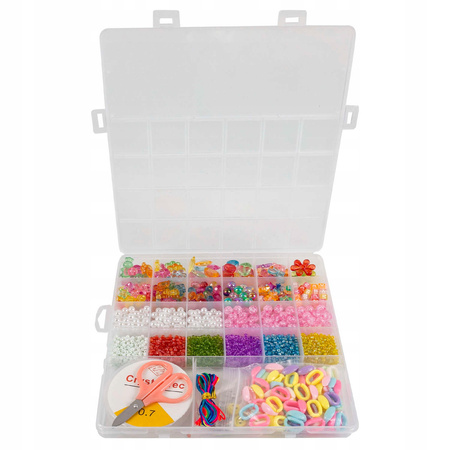 KORALIKI DO BRANSOLETEK ZESTAW KORALIKÓW PREZENT