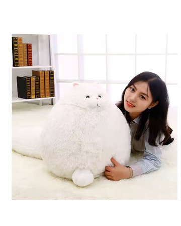 Pluszak Biały Kot 30 cm