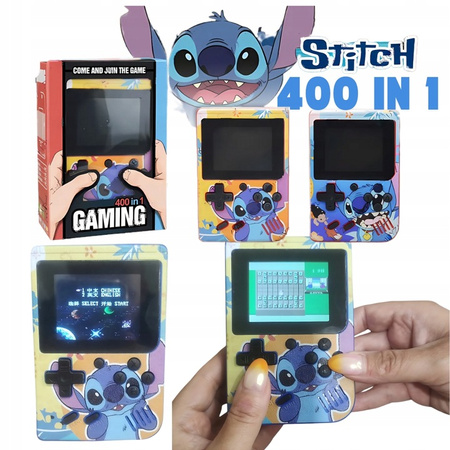 Stitch Retro Konsola 400W1 Graj W Ulubione Klasyki W Dowolnym Miejscu!