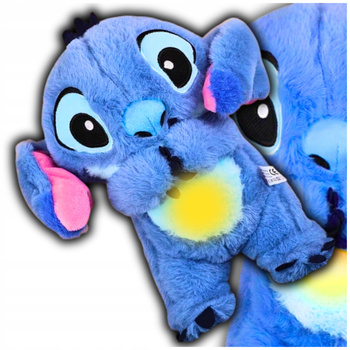 MASKOTKA STITCH MIŚ SZUMIŚ PRZYTULANKA ODDYCHAJĄCA USPOKAJACZ PLUSZAK STICH