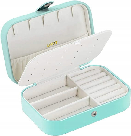 Pudełko Organizer Szkatułka Na Biżuterię kuferek