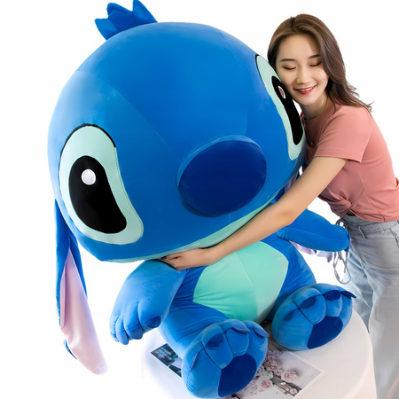 MASKOTKA DUŻY PLUSZAK STITCH STICZ 80CM XXL LILO I STICH NIEBIESKI
