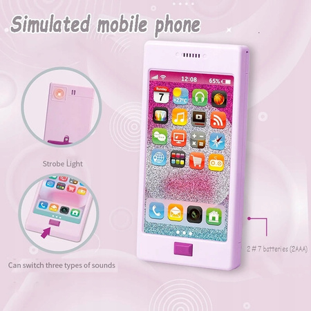 Zestaw piękności lampa stołowa ze światłem i akcesoriami mała influencerka