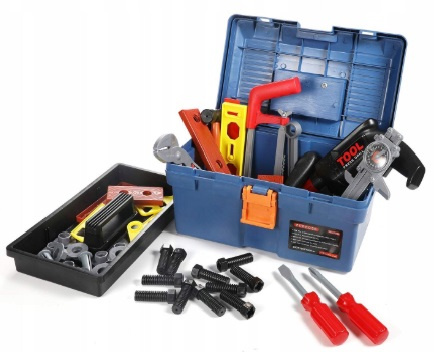 Aga4Kids Skrzynka z narzędziami dla dzieci