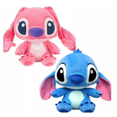 ZESTAW 2x STICH ANGEL PRZYTULANKA PLUSZAK MIŚ 35cm LILO I STITCH