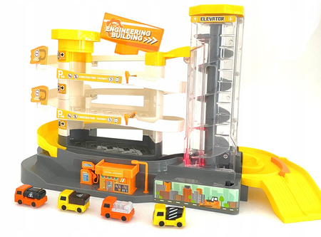 Parking garaż 3 pietra elektryczna winda + 4 auta