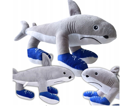 Maskotka Tralalero Tralala Brainrot Tralala Rekin 35cm Pluszak w Butach Hit