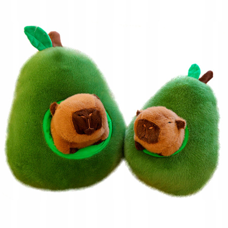 KAPIBARA pluszowa maskotka W AWOKADO 50 CM