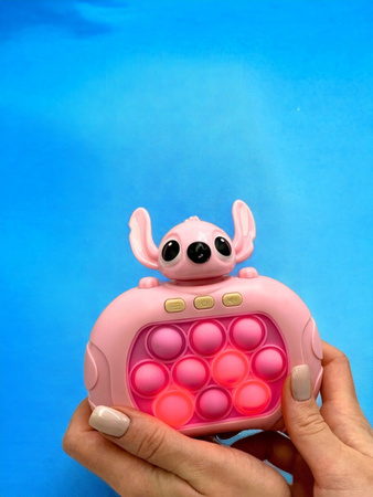 Gra Pop it Lilo i Stich Bąbelki ZRĘCZNOŚCIOWA ANTYSTRESOWA ELEKTRYCZNA